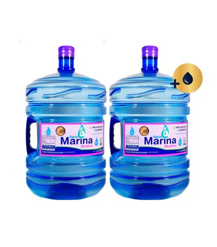 Agua Alcalina - 2 Bidones de 20 lts con carga