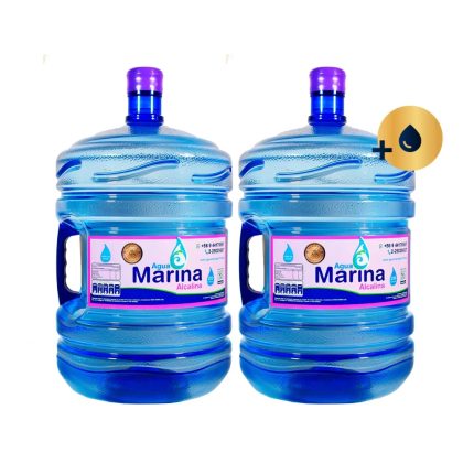 Agua Alcalina - 2 Bidones de 20 lts con carga