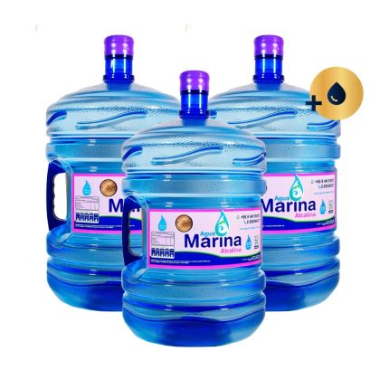 Agua Alcalina - 3 Bidones de 20 lts con carga