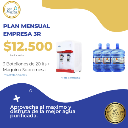Plan Empresa Mensual 3R