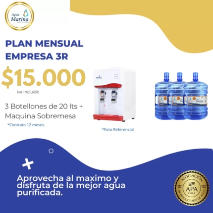 Plan Empresa Mensual 3R